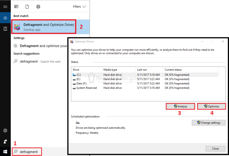 Memory (RAM) & Hard Disk Optimization in Windows 10 Fall Creators ...